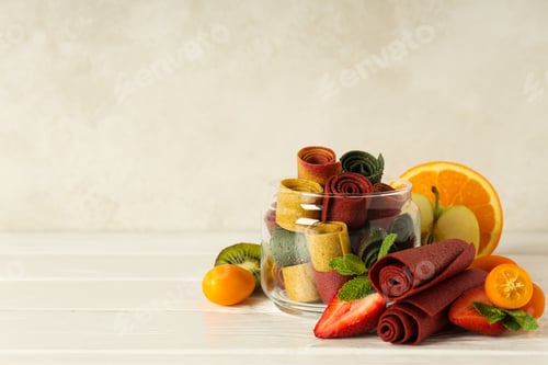 Preview: Concept of tasty and sweet food - pastille