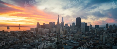 Preview: San Francisco Skyline at Sunrise