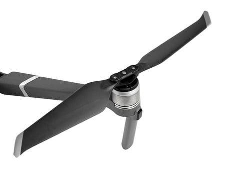 Preview: Part of the Drone, Drone Propeller isolated over white background