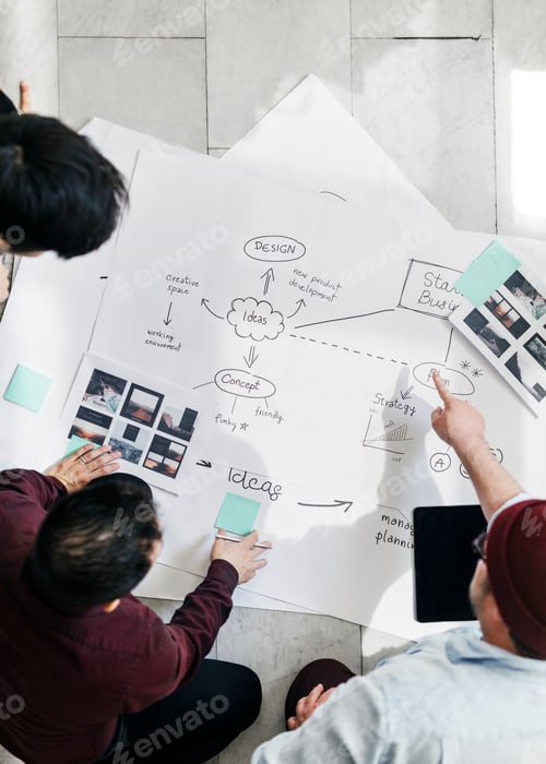 Preview: Startup team working on a project