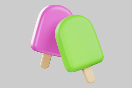 Aperçu: Duo de sucettes glacées estivales