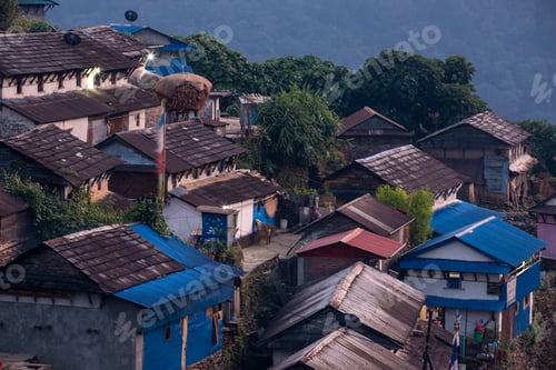 Preview: Gurung village.