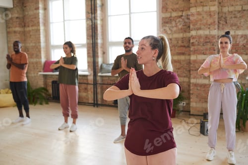 Preview: People doing yoga