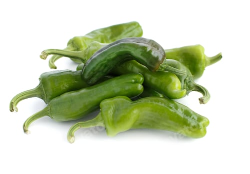 Preview: Fresh green peppers