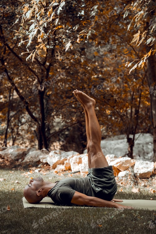 Preview: Man Exercising Outdoors