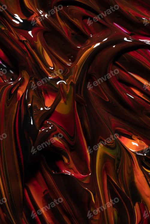 Preview: Mix of thick fresh paint