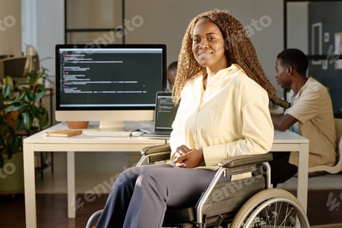 Preview: Female Programmer with Disability