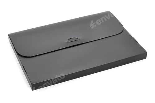 Preview: Black Plastic Folder
