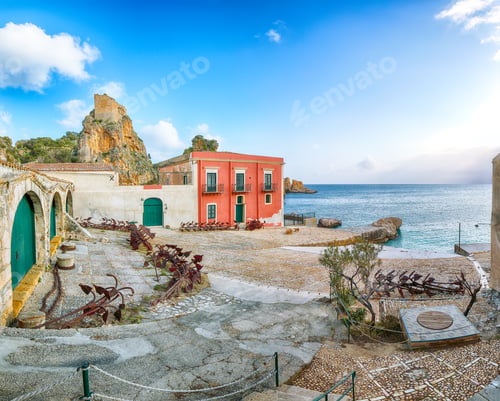 Preview: Superb scene of Tonnara di Scopello.