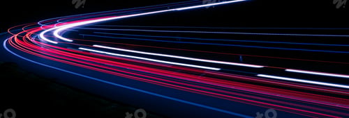 Preview: lights of moving cars at night. long exposure