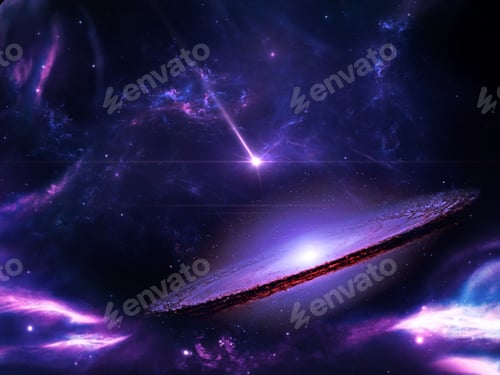 Preview: big bang, black hole, supermassive star, galaxy, cosmos, physical, science fiction wallpaper.