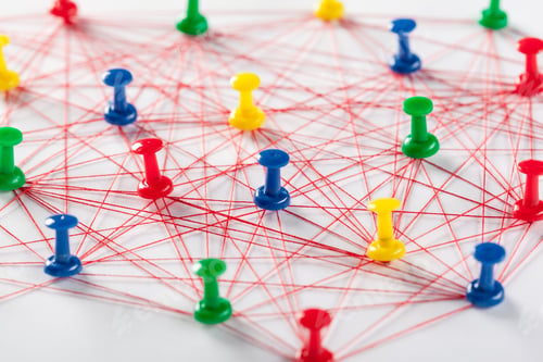 Preview: Network with pins
