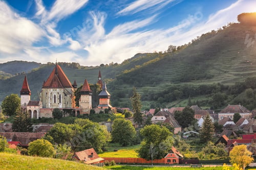 Preview: Amazing medieval architecture of Biertan fortified Saxon church in Romania