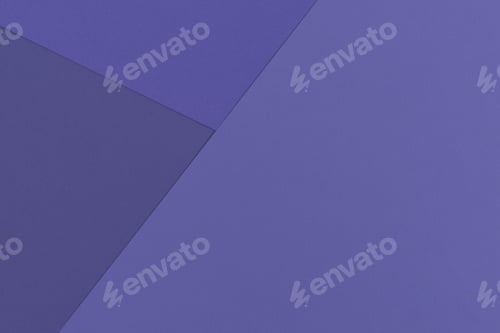 Preview: Violet geometric paper background. Color of the year 2022 - Very Peri.