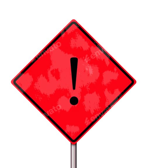 Preview: red road sign
