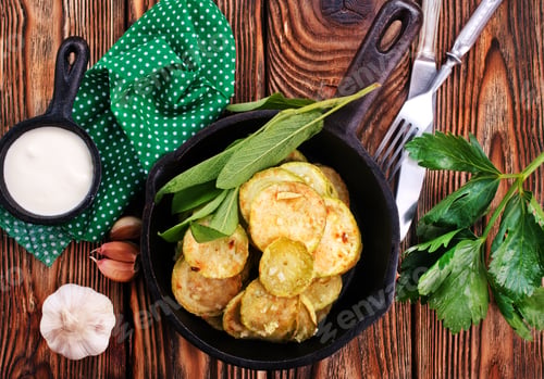 Preview: fried zucchini