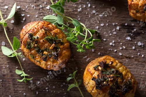 Preview: Accordion baked potatoes