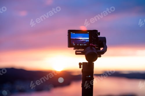Preview: Camera sunset