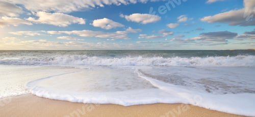 Preview: Beautiful beach shore seascape