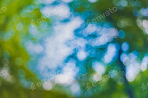 Vista previa: Background Beautiful Nature- Repetition Of Blurred Natural Elements Of Color And Abstract Forms.
