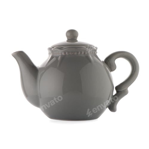 Preview: Grey teapot