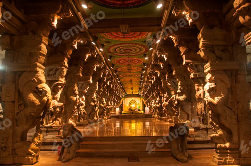 Preview: Meenakshi Temple, one of the biggest and oldest temple, Madurai, India.