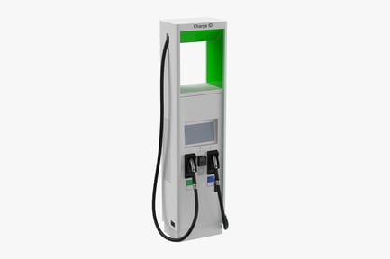 Preview: Electric Vehicle Charging Station, Dual Plug