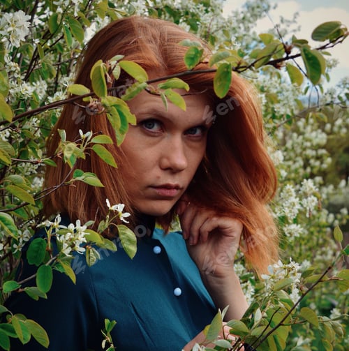Preview: Outdoors girl portrait