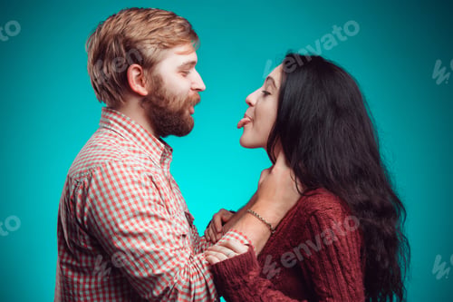 Preview: The Embrace Of Young Man And Woman