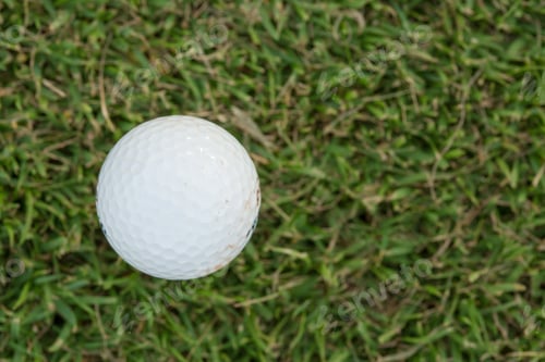 Preview: Golf Ball And Golf Club On Grass