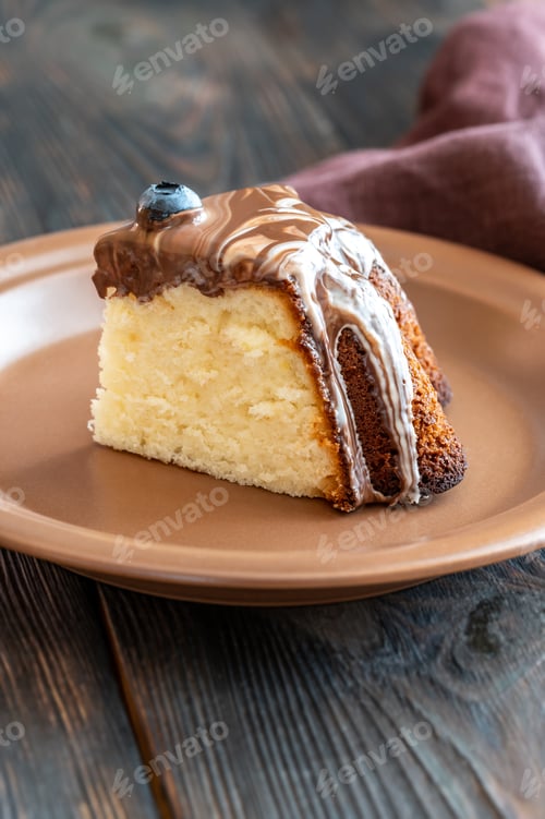 Preview: Cake with chocolate topping