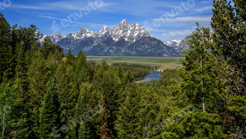 Preview: Snake River Overlook Of The Grand Tetons, Grand Teton National Park Wyoming