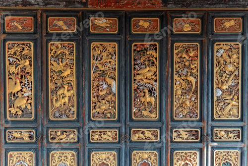 Preview: Chinese classical door and window decoration
