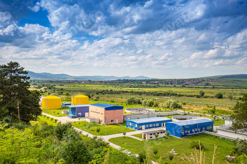 Preview: Wastewater clarifier basin