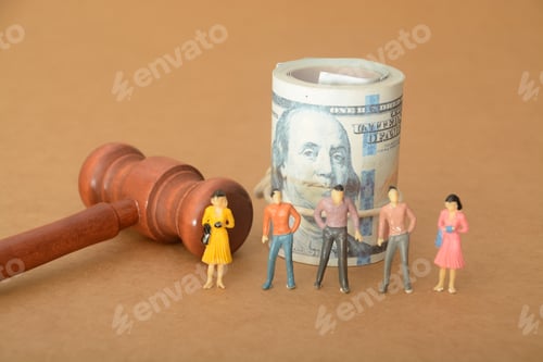 Preview: the judge's gavel stands ready to deliver justice, weighing the actions of a corrupt businessman