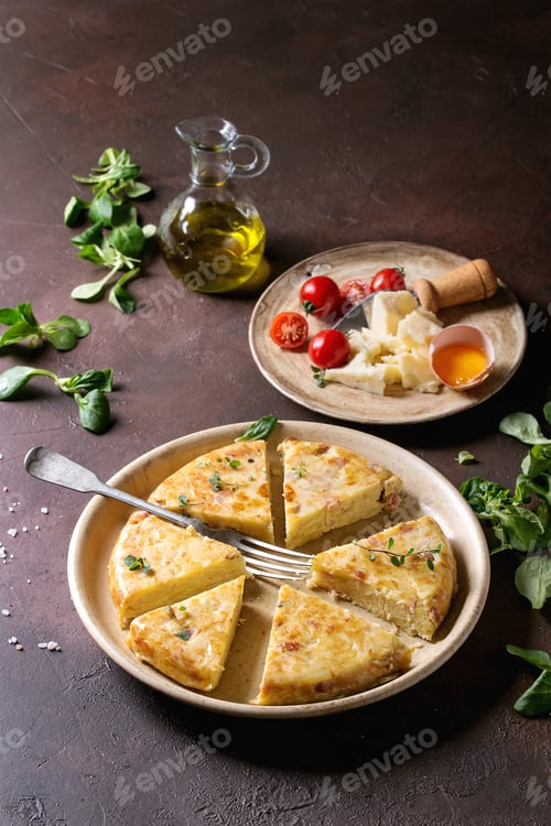 Preview: Potato tortilla with bacon