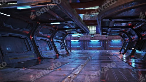 Sci fi Corridor