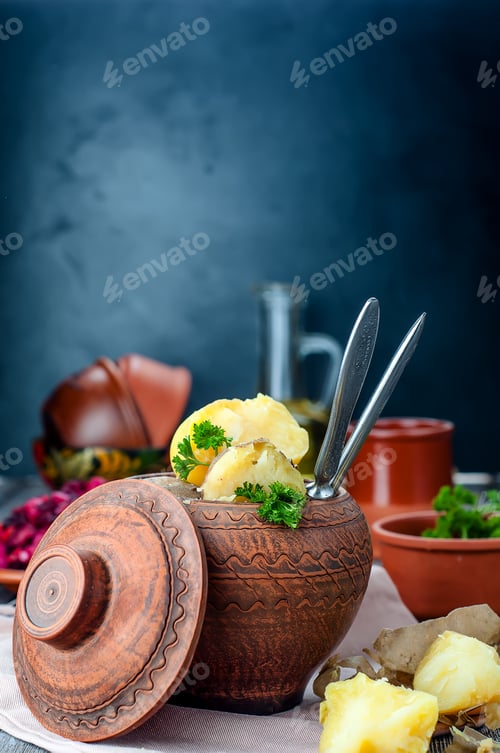 Preview: Ukrainian national dish is baked potatoes