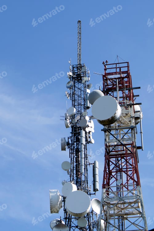 Preview: Photographic documentation of Antennas for telecommunications