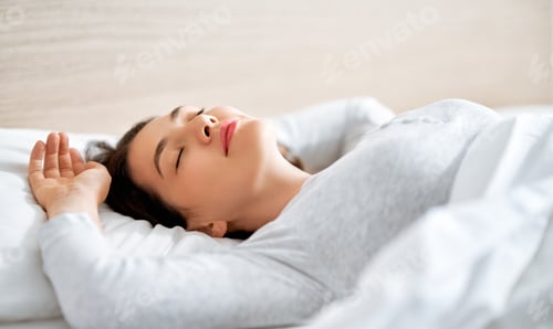 Preview: sleeping woman