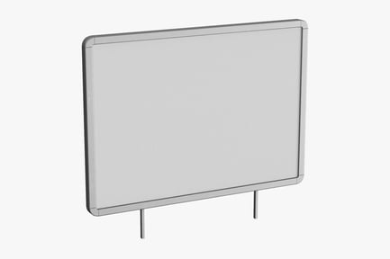 Preview: Freestanding Sidewalk Billboard