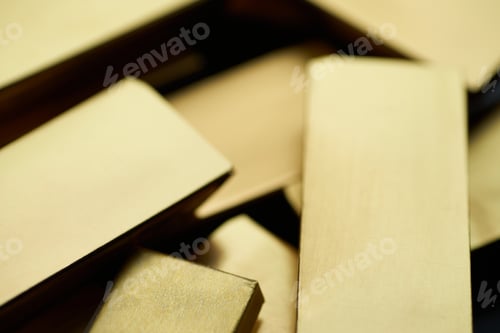 Preview: Close-up view of the golden bricks