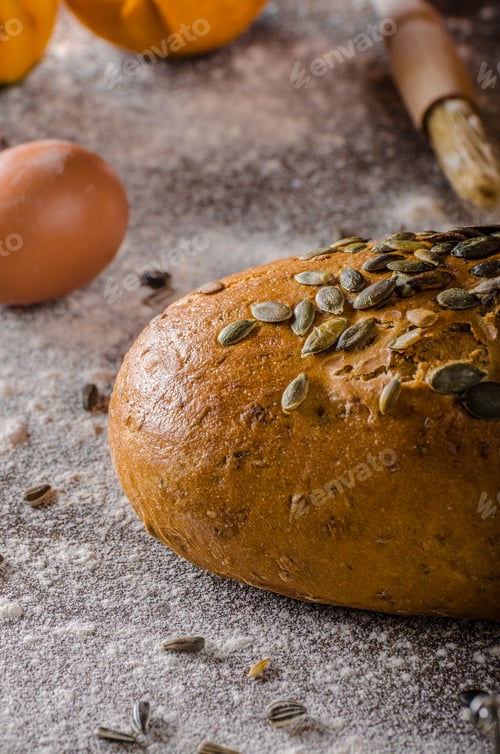 Preview: Homemade pumpkin bread
