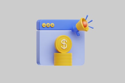 Preview: Financial marketing alert promotion asset