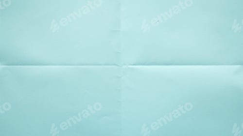 Preview: Folded blue paper for background.