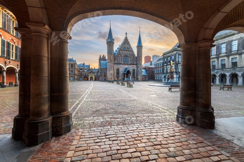 Preview: The Hague, Netherlands at the Ridderzaal in the Morning