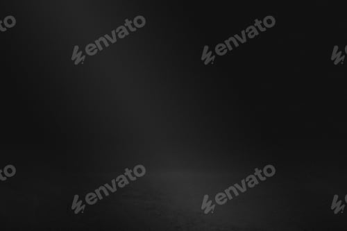 Preview: Plain dark black wall product background