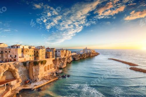 Preview: Vieste - beautiful coastal town on the rocks in Puglia