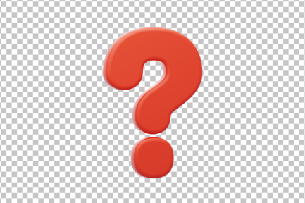 Preview: Question Mark 3D Icon