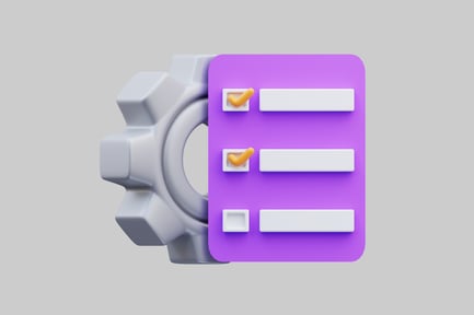 Preview: Gear with checked grid interface